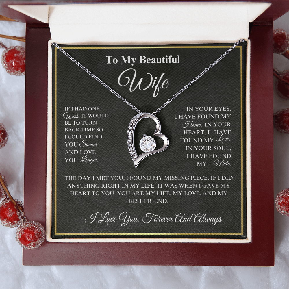 My Beautiful Wife - Forever Love Necklace