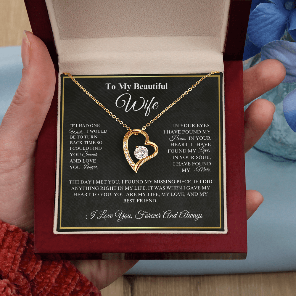 My Beautiful Wife - Forever Love Necklace
