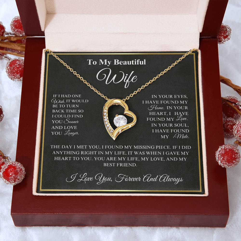 My Beautiful Wife - Forever Love Necklace