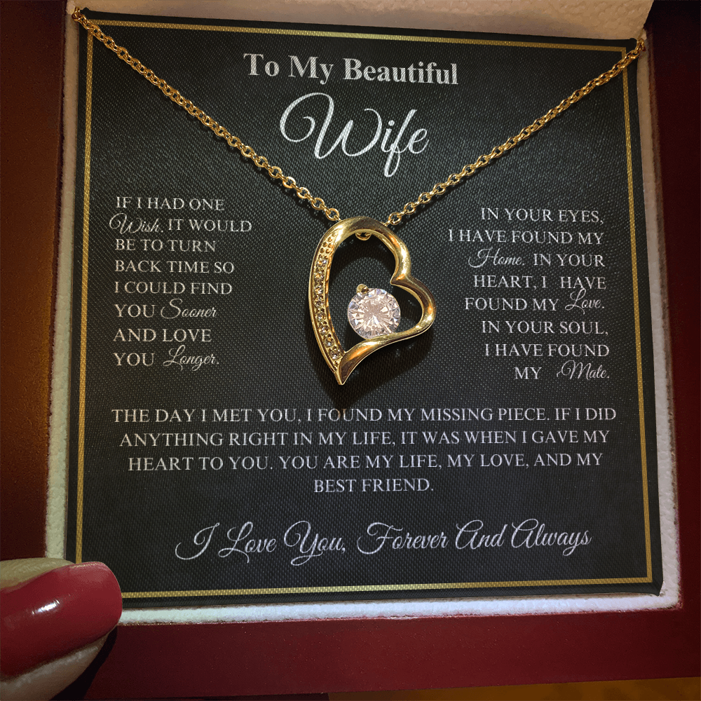 My Beautiful Wife - Forever Love Necklace