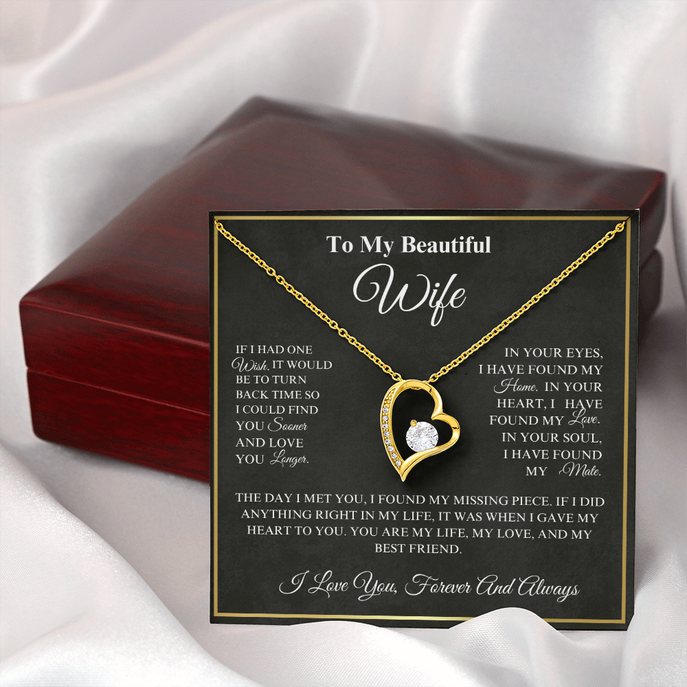 My Beautiful Wife - Forever Love Necklace