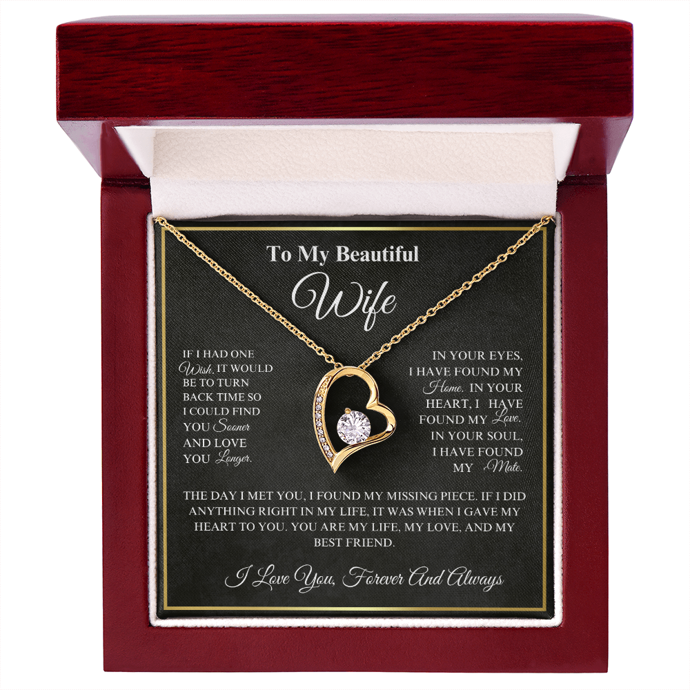 My Beautiful Wife - Forever Love Necklace