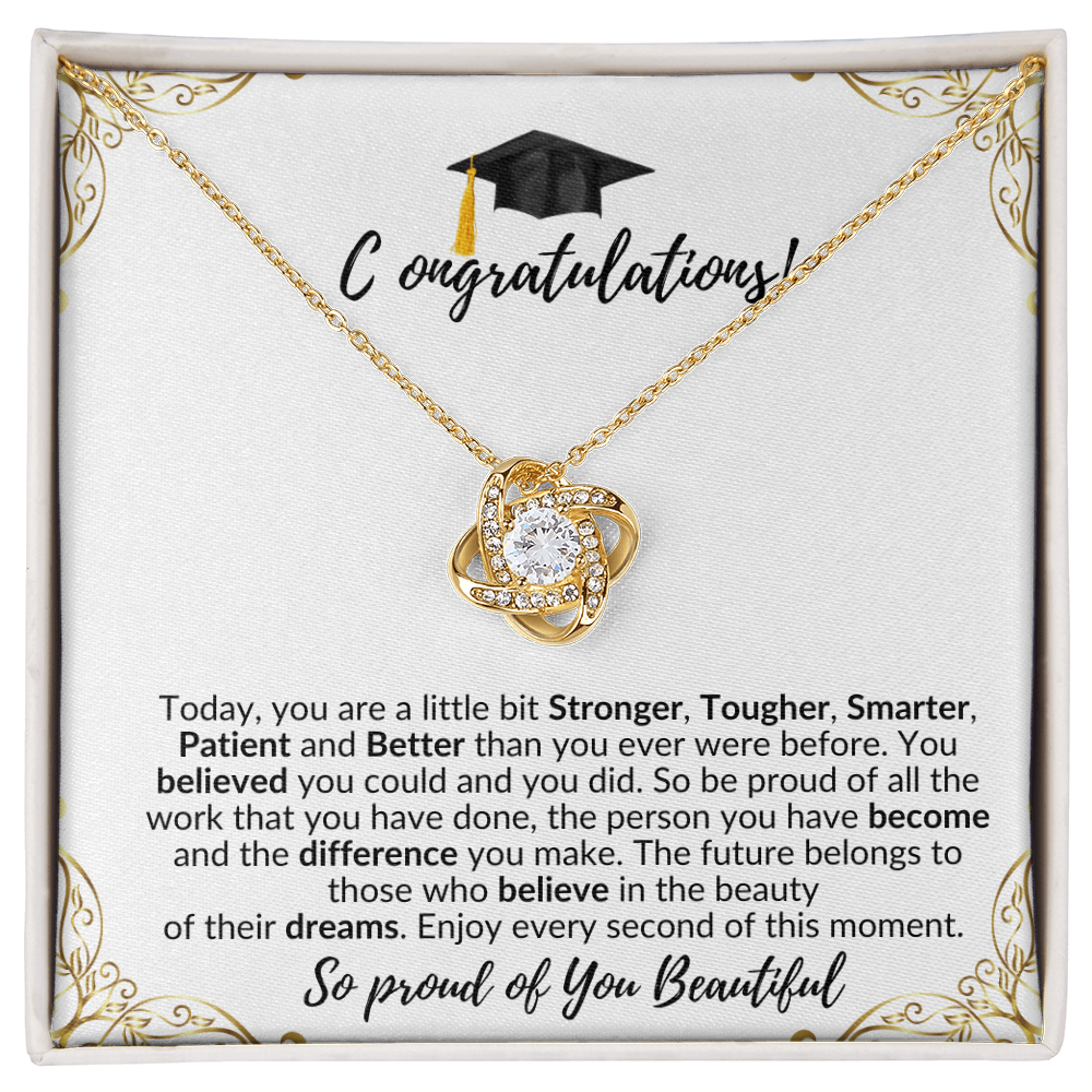 Graduation Gift | Love Knot Necklace