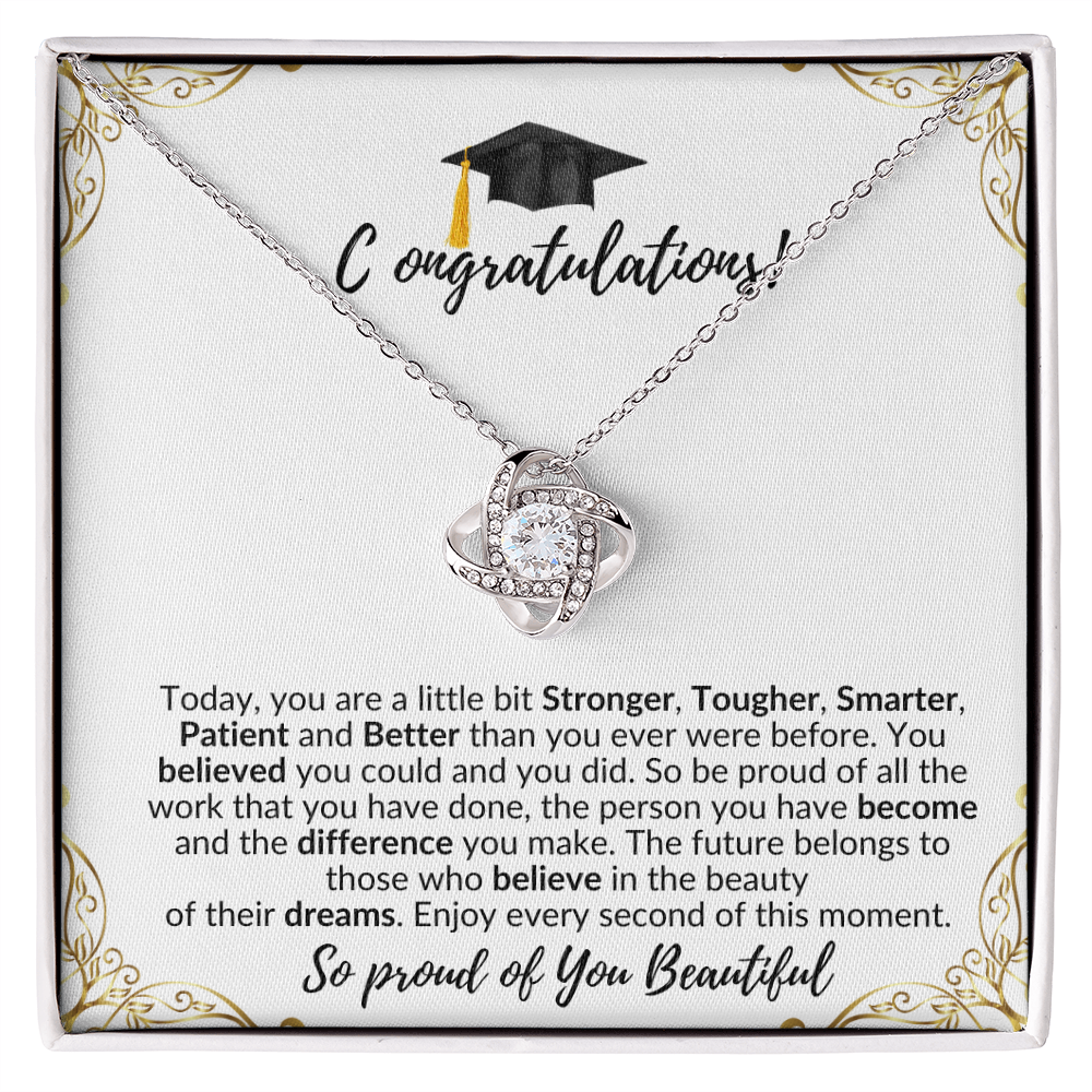 Graduation Gift | Love Knot Necklace