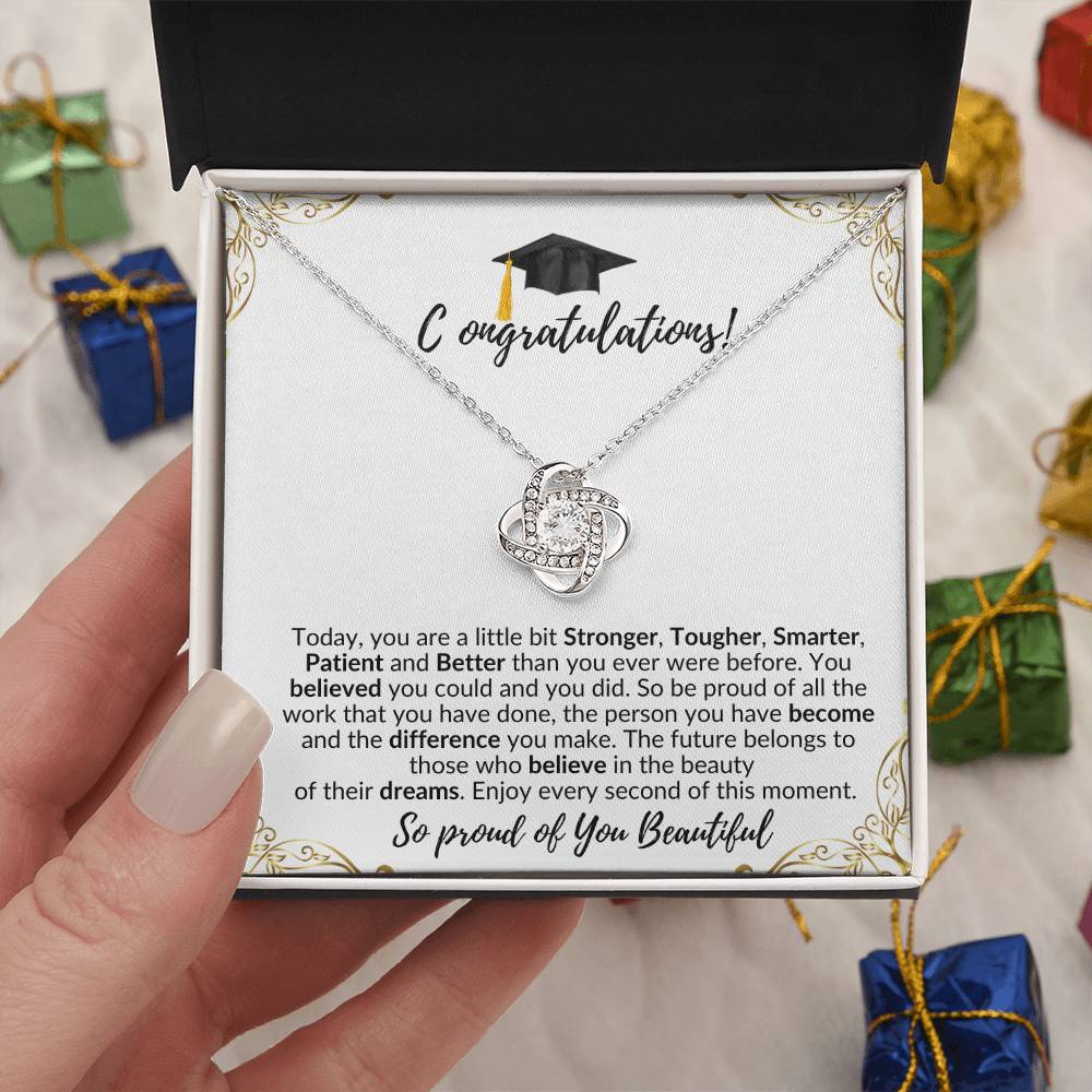 Graduation Gift | Love Knot Necklace