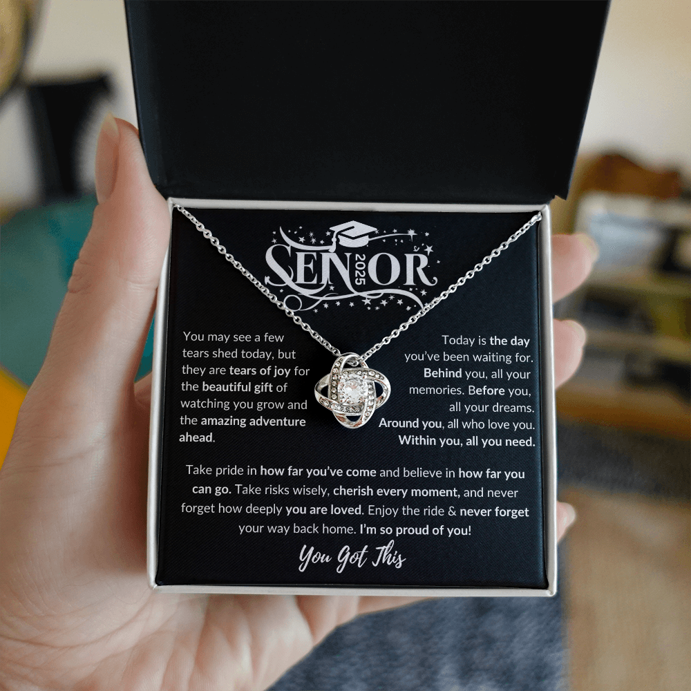 Gift For Graduation "The Beautiful Gift of Watching You Grow" Necklace