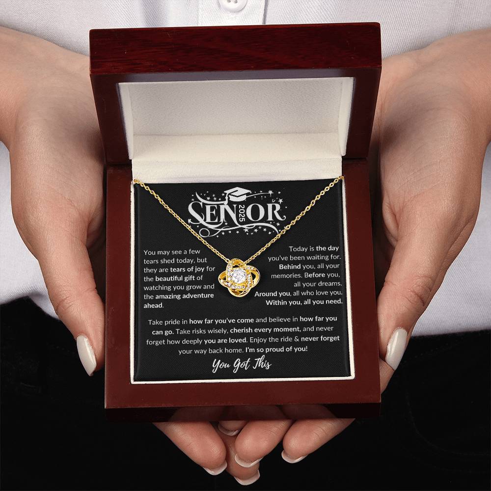 Gift For Graduation "The Beautiful Gift of Watching You Grow" Necklace