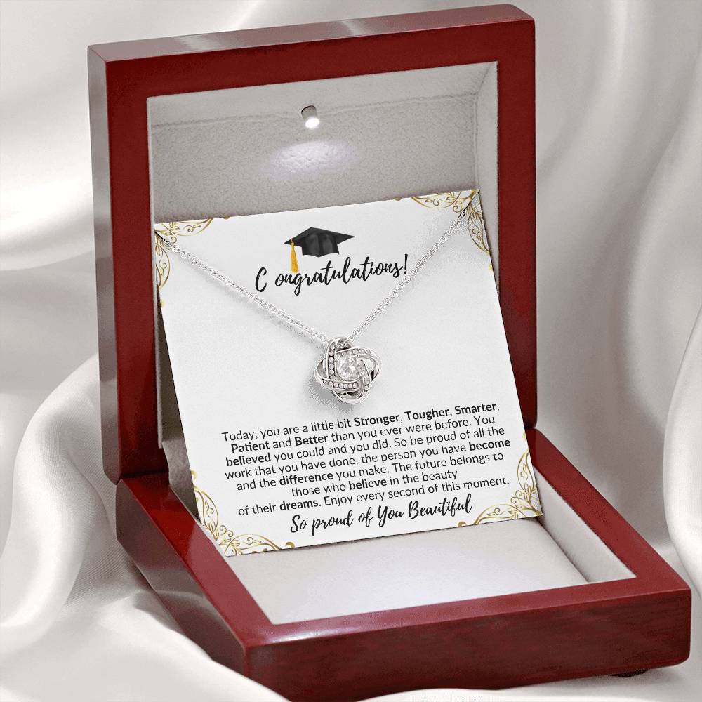 Graduation Gift | Love Knot Necklace