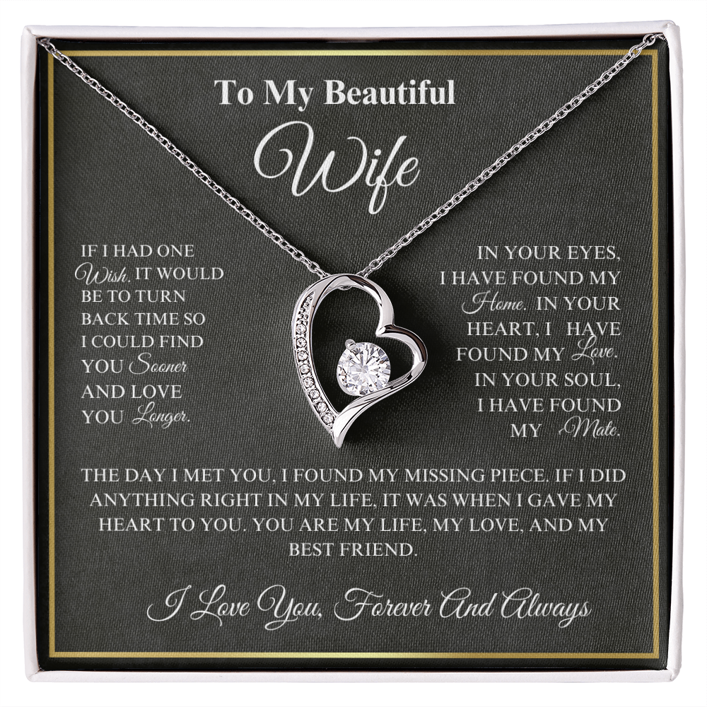 My Beautiful Wife - Forever Love Necklace