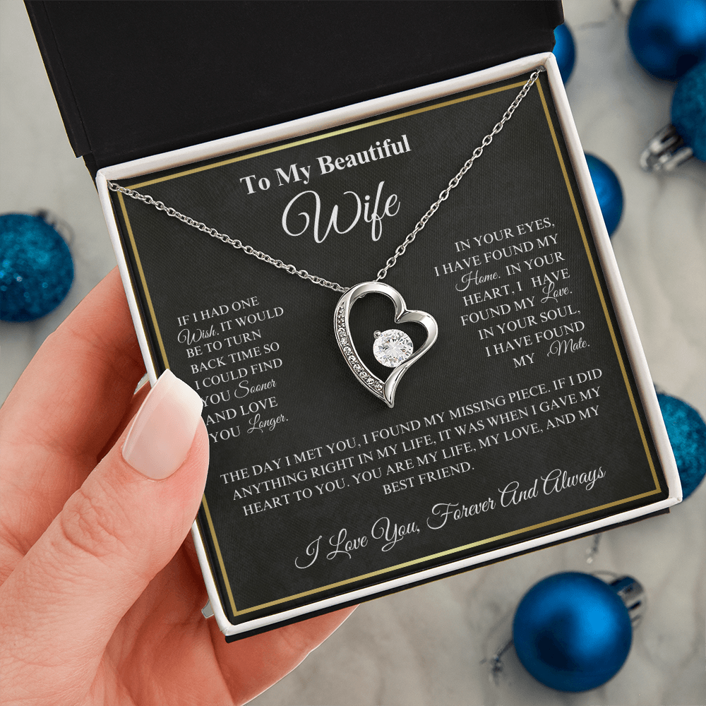 My Beautiful Wife - Forever Love Necklace