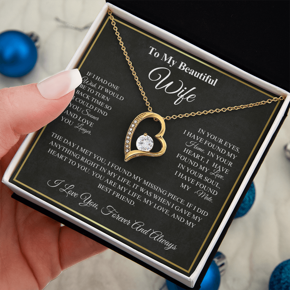 My Beautiful Wife - Forever Love Necklace