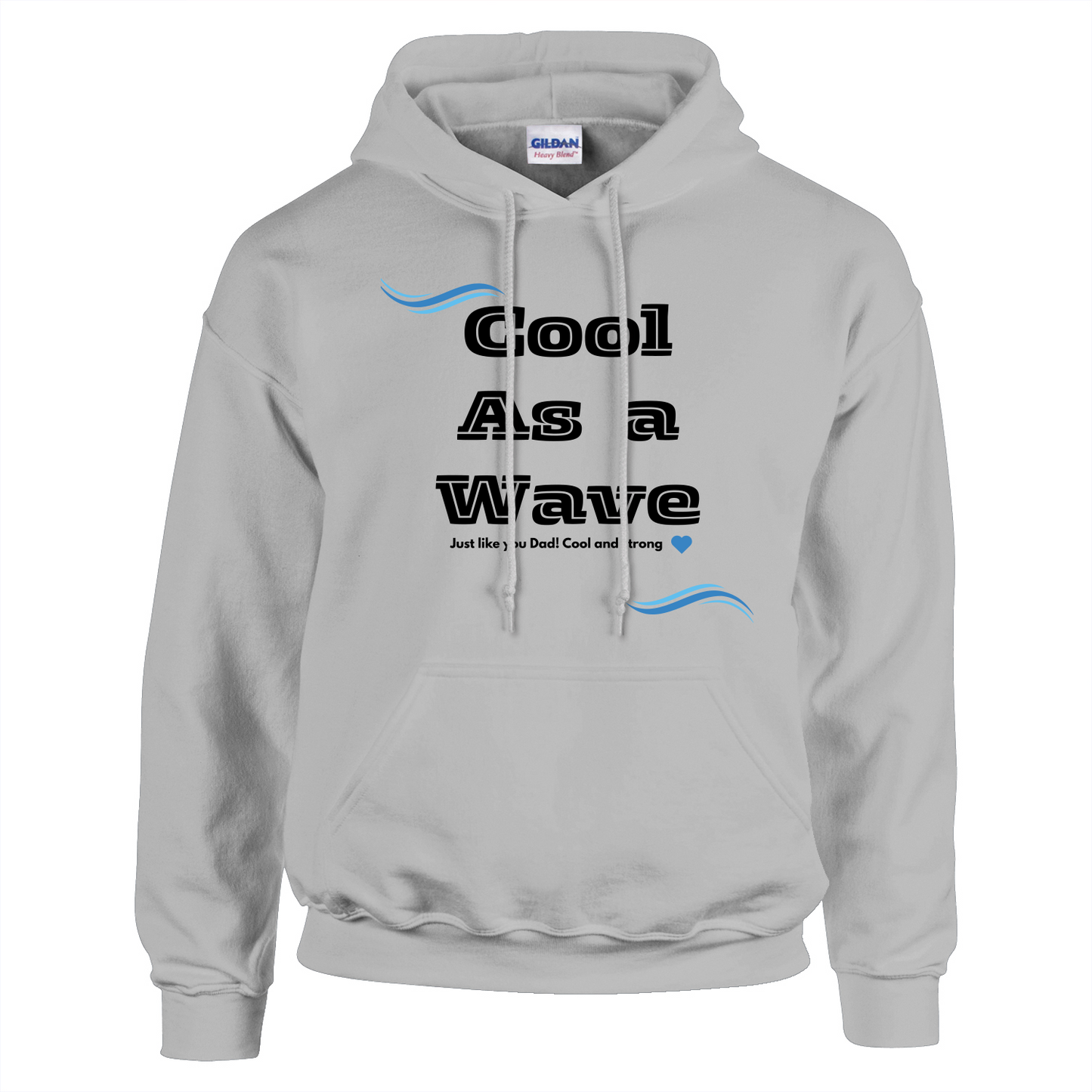 COOL AS A WAVE DAD PREMIUM HOODIE