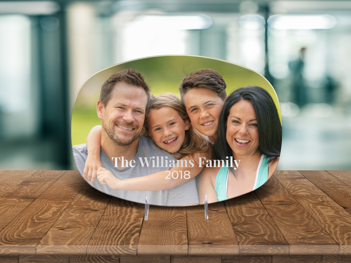 Personalized Photo Serving Platter | Custom Decoplate & Keepsake