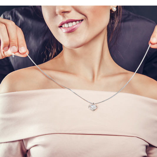 Beautiful Gift for Daughter From Dad "Never Forget That I Love You" Necklace