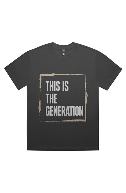 This is the generation Heavy Faded Minus Tee