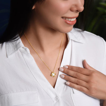 Beautiful Gift  For Daughter From Mom “For the Road Ahead” Love Knot Necklace
