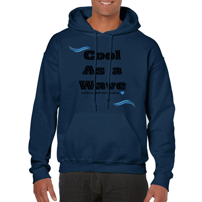 COOL AS A WAVE  DAD PREMIUM HOODIE