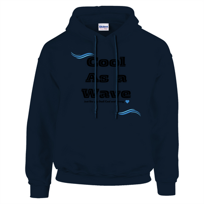 COOL AS A WAVE  DAD PREMIUM HOODIE